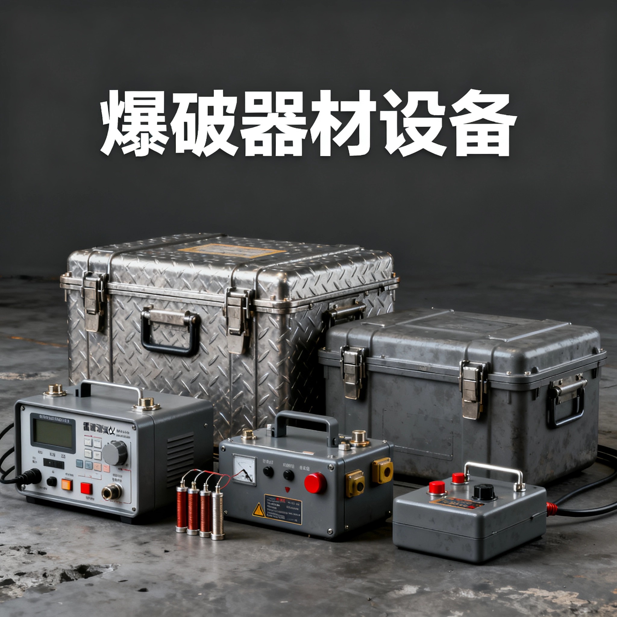 东莞生态园爆破工程师的“兵器库”:常用器材一册通